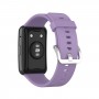 רצועה לשעון חכם לדגם: Huawei Watch Fit עשוי מחומר: סיליקון בצבע: סגול בהיר