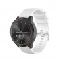 רצועה לשעון חכם לדגם: Huawei Watch GT 2 46mm עשוי מחומר: סיליקון בצבע: לבן