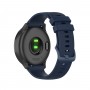 רצועה לשעון חכם לדגם: Huawei Watch GT 2 46mm עשוי מחומר: סיליקון בצבע: כָּחוֹל