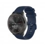 רצועה לשעון חכם לדגם: Huawei Watch GT 2 46mm עשוי מחומר: סיליקון בצבע: כָּחוֹל