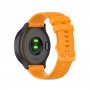 רצועה לשעון חכם לדגם: Huawei Watch GT 2 46mm עשוי מחומר: סיליקון בצבע: צהוב