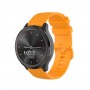 רצועה לשעון חכם לדגם: Huawei Watch GT 2 46mm עשוי מחומר: סיליקון בצבע: צהוב
