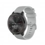 רצועה לשעון חכם לדגם: Huawei Watch GT 2 46mm עשוי מחומר: סיליקון בצבע: אפור