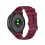 רצועה לשעון חכם לדגם: Huawei Watch GT 2 46mm עשוי מחומר: סיליקון בצבע: יין אדום