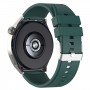 רצועה לשעון חכם לדגם: Huawei Watch GT 3 Pro 46mm עשוי מחומר: סיליקון בצבע: ירוק כהה