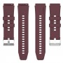 רצועה לשעון חכם לדגם: Huawei Watch GT 3 Pro 46mm עשוי מחומר: סיליקון בצבע: יין אדום