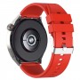 רצועה לשעון חכם לדגם: Huawei Watch GT 3 Pro 46mm עשוי מחומר: סיליקון בצבע: אָדוֹם
