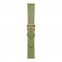 רצועה לשעון חכם לדגם: Samsung Galaxy Watch 5 Pro 45mm עשוי מחומר: עור בצבע: אבוקדו ירוק
