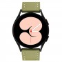 רצועה לשעון חכם לדגם: Samsung Galaxy Watch 5 Pro 45mm עשוי מחומר: עור בצבע: אבוקדו ירוק