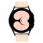 רצועה לשעון חכם לדגם: Samsung Galaxy Watch 5 Pro 45mm עשוי מחומר: עור בצבע: לבן בז '