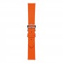 רצועה לשעון חכם לדגם: Samsung Galaxy Watch 5 Pro 45mm עשוי מחומר: עור בצבע: תפוז