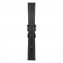 רצועה לשעון חכם לדגם: Samsung Galaxy Watch 5 44mm עשוי מחומר: עור בצבע: שָׁחוֹר