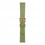 רצועה לשעון חכם לדגם: Samsung Galaxy Watch 5 44mm עשוי מחומר: עור בצבע: אבוקדו ירוק