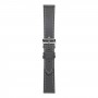 רצועה לשעון חכם לדגם: Samsung Galaxy Watch 5 40mm עשוי מחומר: עור בצבע: אפור