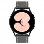 רצועה לשעון חכם לדגם: Samsung Galaxy Watch 5 40mm עשוי מחומר: עור בצבע: אפור