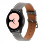 רצועה לשעון חכם לדגם: Samsung Galaxy Watch 5 40mm עשוי מחומר: עור בצבע: אפור