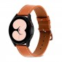 רצועה לשעון חכם לדגם: Samsung Galaxy Watch 5 40mm עשוי מחומר: עור בצבע: חום