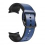 רצועה לשעון חכם לדגם: Samsung Galaxy Watch 4 44mm עשוי מחומר: עור בצבע: כָּחוֹל