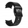 רצועה לשעון חכם לדגם: Samsung Galaxy Watch 4 40mm עשוי מחומר: עור בצבע: שָׁחוֹר