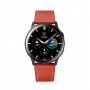 רצועה לשעון חכם לדגם: Samsung Galaxy Watch 3 45mm עשוי מחומר: עור בצבע: אָדוֹם