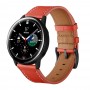 רצועה לשעון חכם לדגם: Samsung Galaxy Watch 3 45mm עשוי מחומר: עור בצבע: אָדוֹם