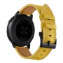 רצועה לשעון חכם לדגם: Samsung Galaxy Watch 3 45mm עשוי מחומר: עור בצבע: צהוב