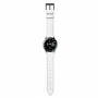 רצועה לשעון חכם לדגם: Samsung Galaxy Watch 3 45mm עשוי מחומר: עור בצבע: לבן