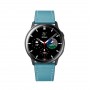 רצועה לשעון חכם לדגם: Samsung Galaxy Watch 3 41mm עשוי מחומר: עור בצבע: כָּחוֹל