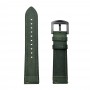 רצועה לשעון חכם לדגם: Samsung Galaxy Watch Active עשוי מחומר: עור בצבע: צבא ירוק