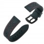 רצועה לשעון חכם לדגם: Samsung Galaxy Watch Active עשוי מחומר: עור בצבע: כחול כהה