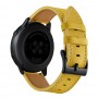 רצועה לשעון חכם לדגם: Samsung Galaxy Watch 46mm עשוי מחומר: עור בצבע: צהוב