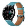 רצועה לשעון חכם לדגם: Samsung Galaxy Watch 46mm עשוי מחומר: עור בצבע: כָּחוֹל