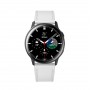 רצועה לשעון חכם לדגם: Samsung Galaxy Watch 46mm עשוי מחומר: עור בצבע: לבן