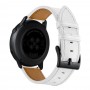 רצועה לשעון חכם לדגם: Samsung Galaxy Watch 46mm עשוי מחומר: עור בצבע: לבן