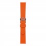 רצועה לשעון חכם לדגם: Huawei Watch GT 3 Pro 46mm עשוי מחומר: עור בצבע: תפוז