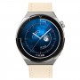 רצועה לשעון חכם לדגם: Huawei Watch GT 3 Pro 46mm עשוי מחומר: עור בצבע: לבן בז '