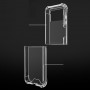כיסוי סיליקון שקוף + בולם זעזועים מיועד ל Samsung Galaxy Z Flip3 5G