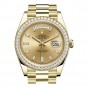 Rolex - Day-Date 40 - Oyster - 40 mm - yellow gold and diamonds