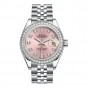 Rolex - Lady-Datejust - Oyster - 28 mm - Oystersteel - white gold and diamonds