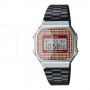 מגן מסך הידרוג'ל שקוף (סילקון) לשעון לדגם : Casio A168WEFB-5AEF מותג : סקרין מובייל