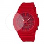 מגן מסך הידרוג'ל שקוף (סילקון) לשעון לדגם : Casio GA-2100-4A מותג : סקרין מובייל
