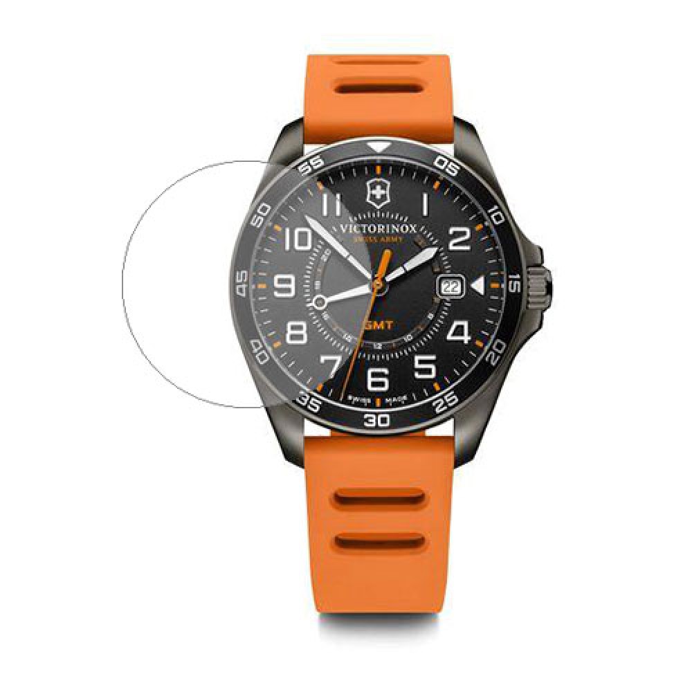 מגן מסך הידרוג'ל שקוף (סילקון) לשעון לדגם : Victorinox FieldForce Sport GMT 42 MM WAT_241897_S1 מותג : סקרין מובייל