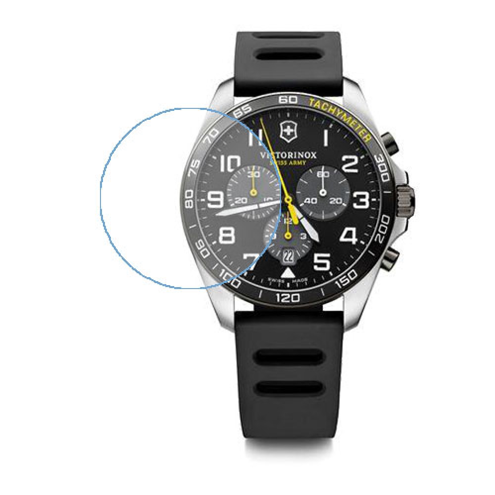 מגן מסך מנאנו זכוכית 9H לשעון לדגם : Victorinox FieldForce Sport Chrono 42 MM WAT_241892_S1 מותג : סקרין מובייל