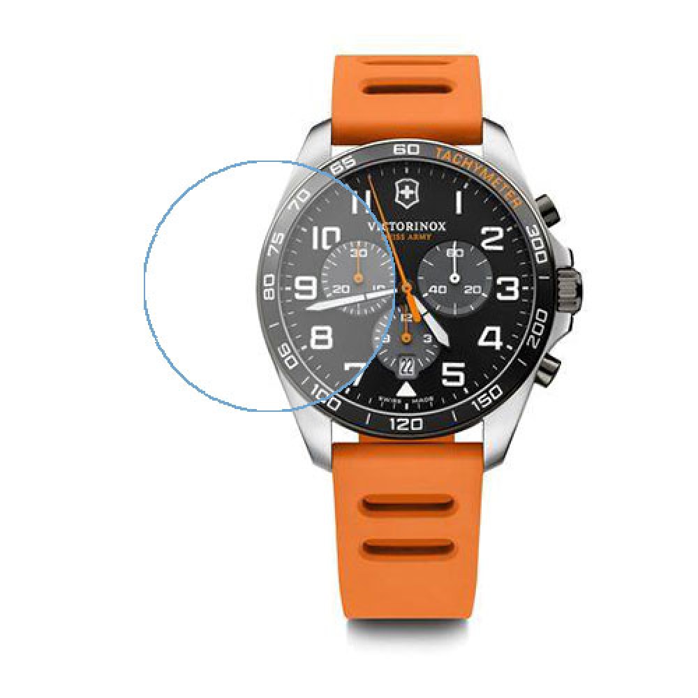 מגן מסך מנאנו זכוכית 9H לשעון לדגם : Victorinox FieldForce Sport Chrono 42 MM WAT_241893_S1 מותג : סקרין מובייל