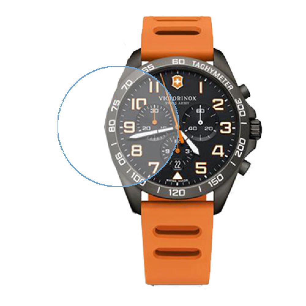 מגן מסך מנאנו זכוכית 9H לשעון לדגם : Victorinox FieldForce Sport Chrono 42 MM WAT_249163-1_S1_SAK מותג : סקרין מובייל