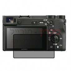 מגן מסך הידרוג'ל פרטיות (סיליקון) למצלמה מדגם : Sony a6500 מותג : סקרין מובייל