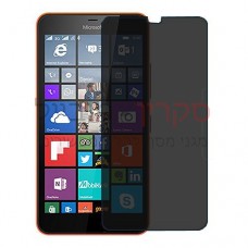 Microsoft Lumia 640 XL LTE Dual SIM מגן מסך הידרוג'ל פרטיות (סיליקון) יחידה אחת סקרין מובייל