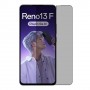 Oppo Reno13 F 4G  מגן מסך הידרוג'ל פרטיות (סיליקון) יחידה אחת סקרין מובייל