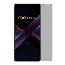 Xiaomi Poco X7 Pro  מגן מסך הידרוג'ל פרטיות (סיליקון) יחידה אחת סקרין מובייל