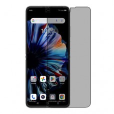 ZTE nubia Flip2 - Unfolded  מגן מסך הידרוג'ל פרטיות (סיליקון) יחידה אחת סקרין מובייל